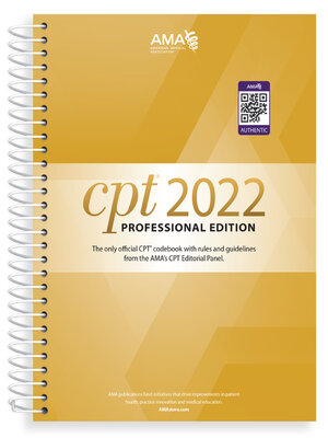 cover image of CPT Professional 2022
